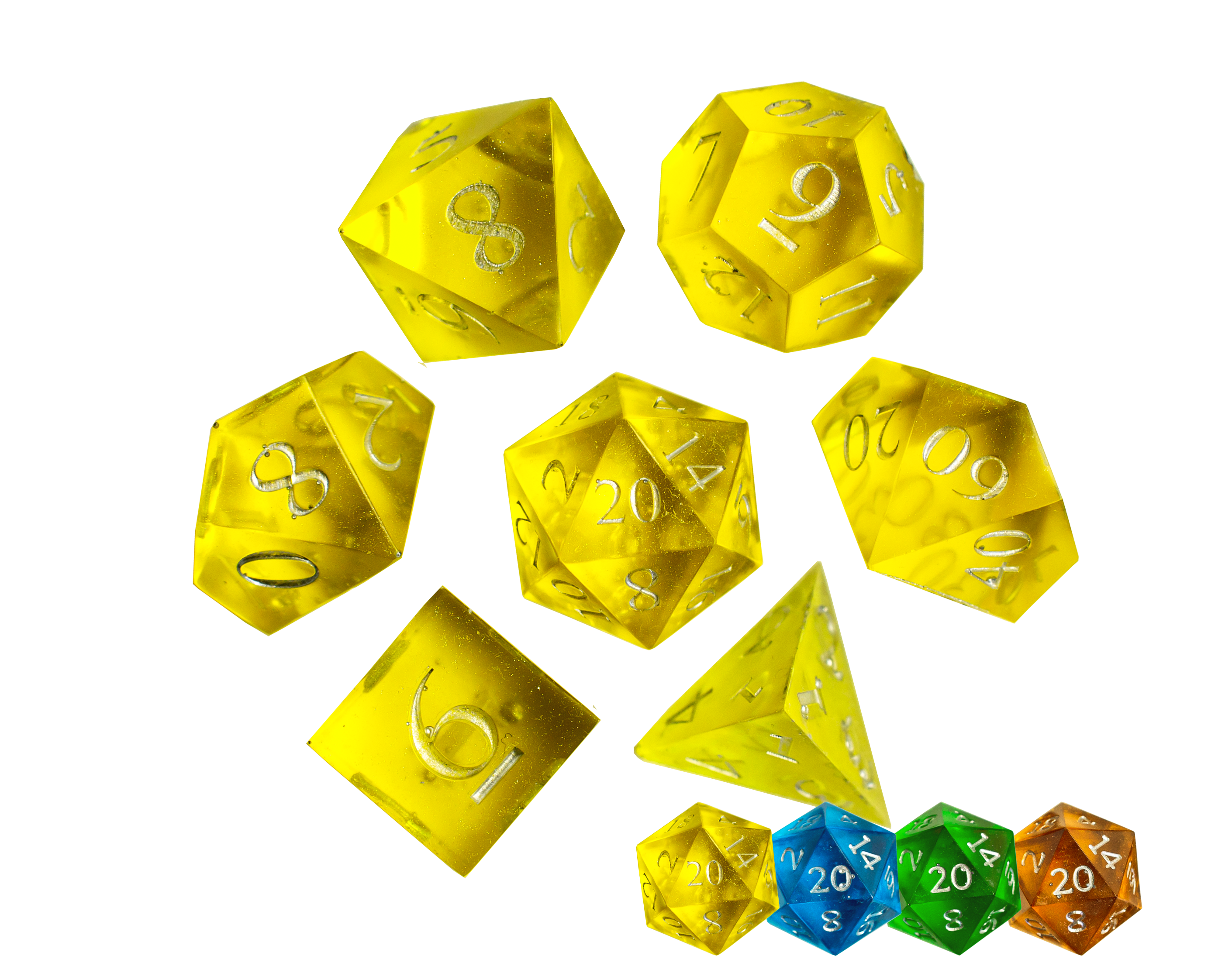 SET DE DÈS DE BASE (PIERRES)