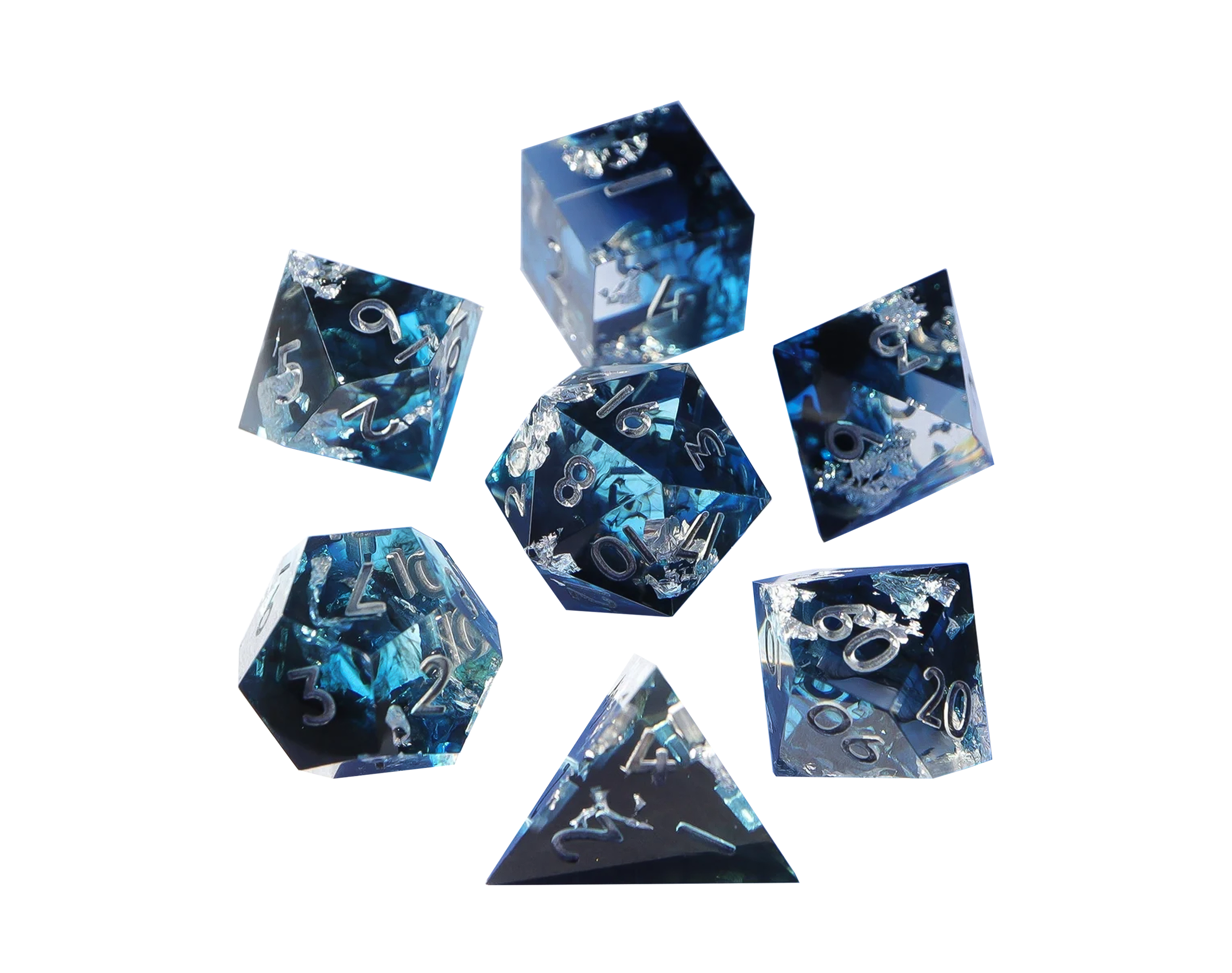 SKIN SET DE DÈS - GLACE PURE (SUBLIMÉ)